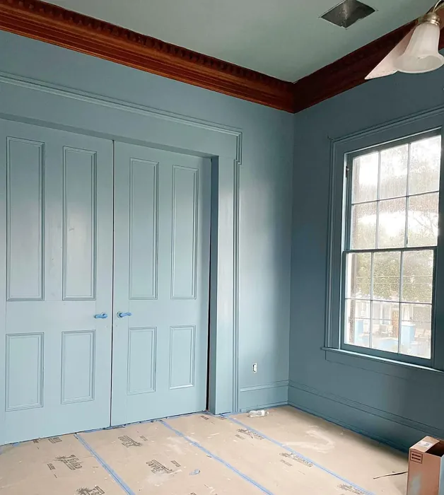 Farrow and Ball Stone Blue wall paint review