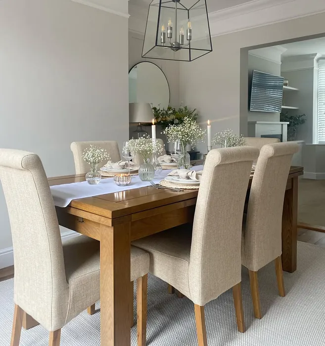 Farrow and Ball Strong White dining room inspiration