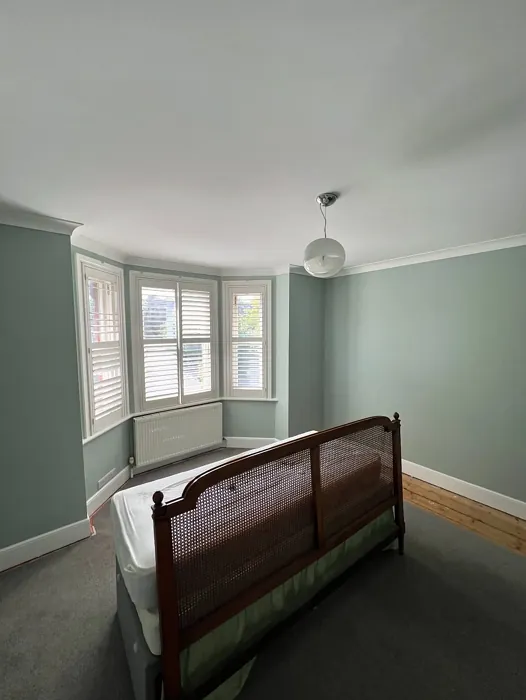 Farrow and Ball Teresa's Green wall paint makeover