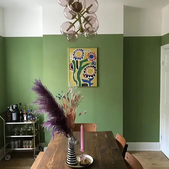 Yeabridge Green dining room paint