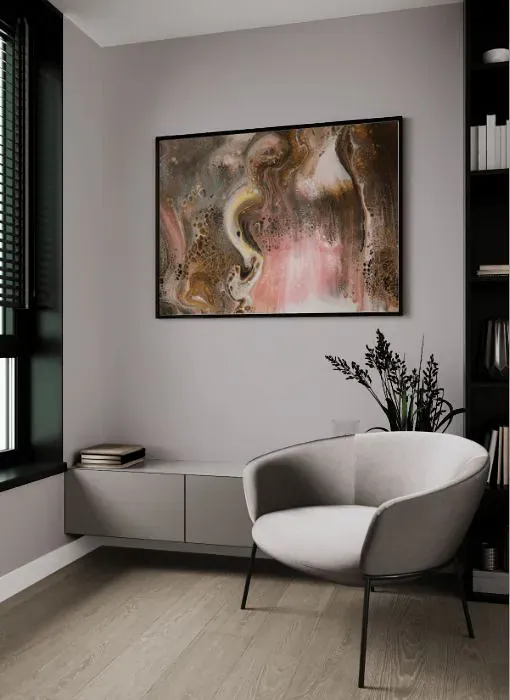 Sherwin Williams Fashionable Gray living room
