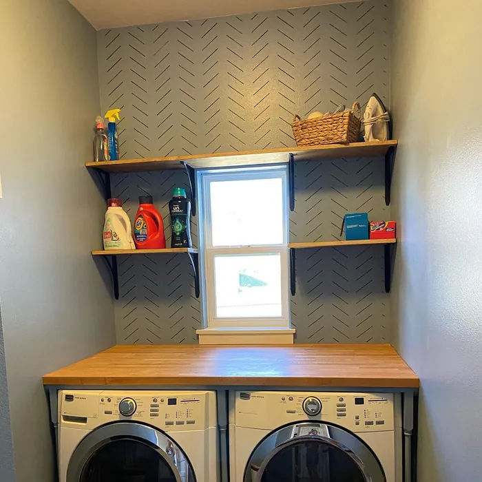 Sherwin Williams Favorite Jeans Laundry Room