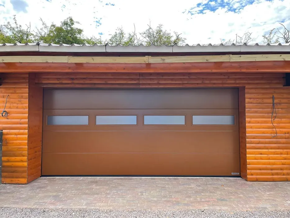 RAL Classic  Fawn brown RAL 8007 garage door