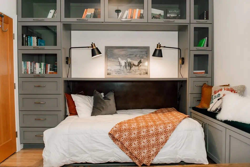 SW Felted Wool painted storage color