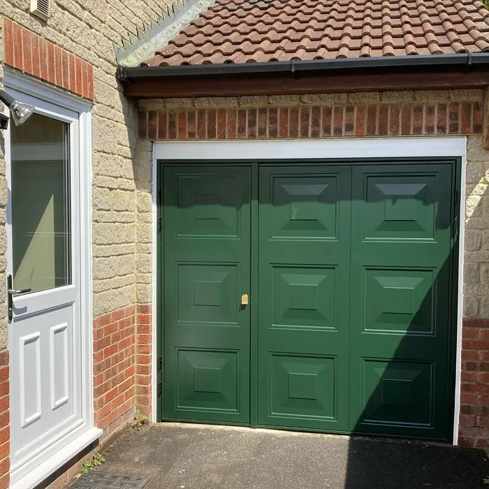 RAL 6009 garage doors color