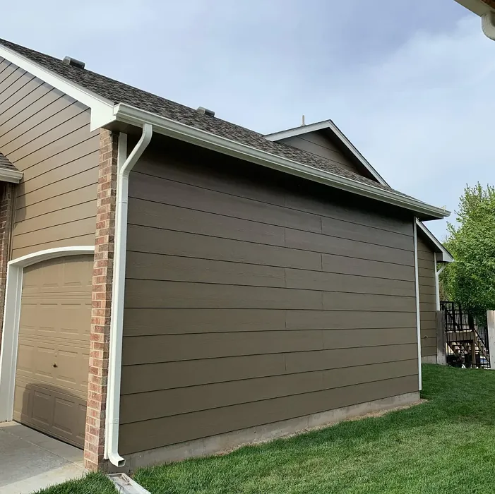 Sherwin Williams Foothills house exterior paint