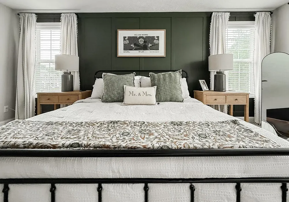 SW 7730 bedroom accent wall