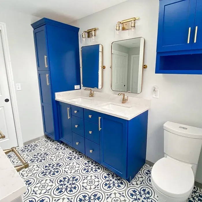 Frank Blue Bathroom Vanity