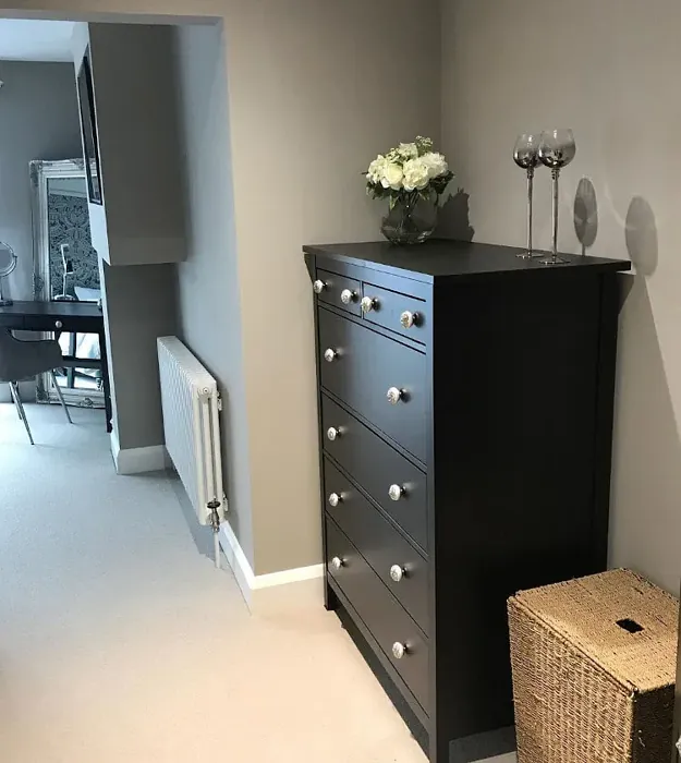 Interior with paint color Little Greene French Grey Dark 163