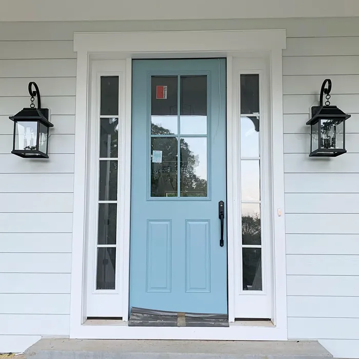 Sherwin Williams French Moire Front Door