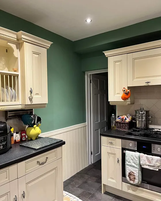 Dulux Fresh Sage kitchen 