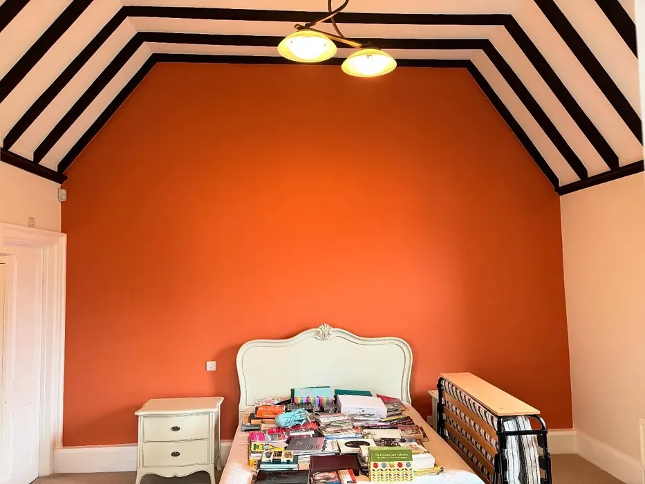Dulux Frosted Papaya bedroom color