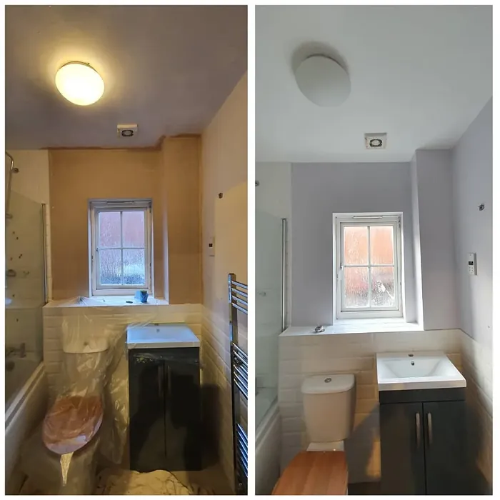 Dulux 30BB 72/040 bathroom makeover