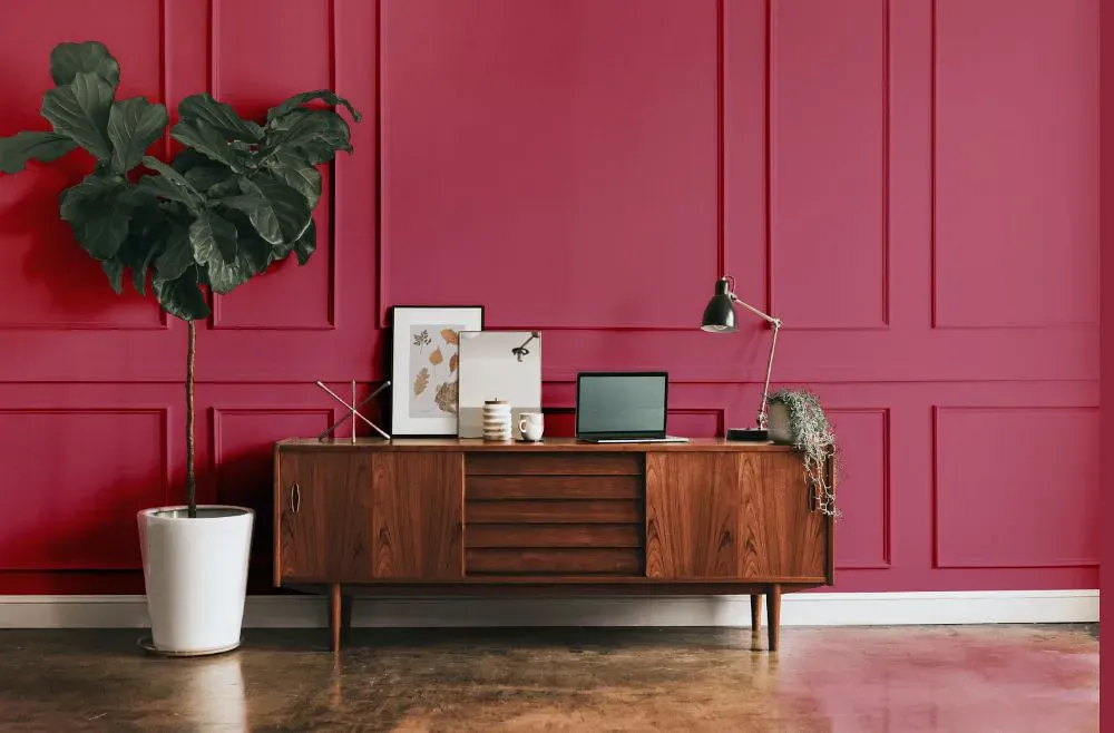 Sherwin Williams Gala Pink modern interior
