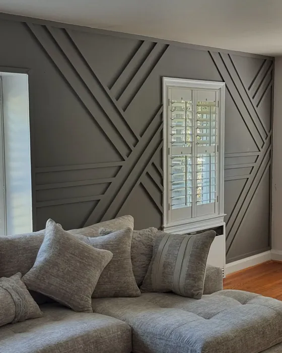 SW Gauntlet Gray living room color