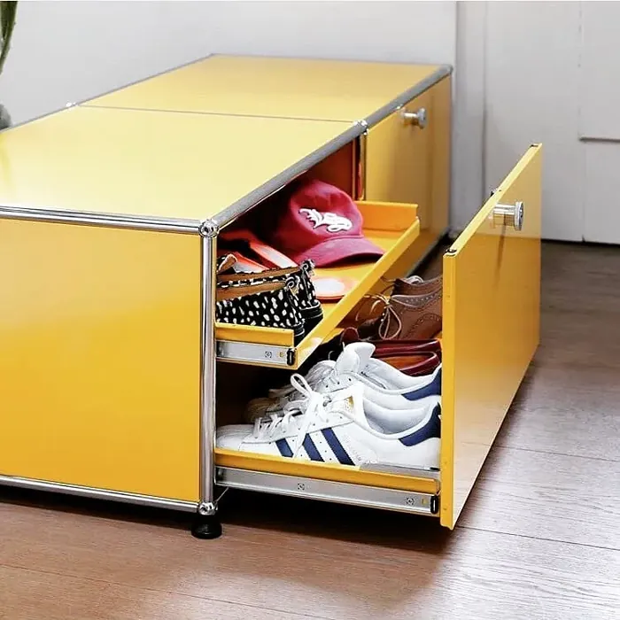 RAL 1004 painted cabinets 