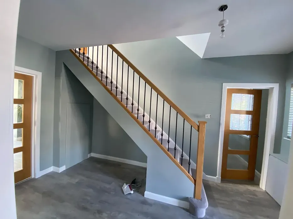 Graceful Green hallway 