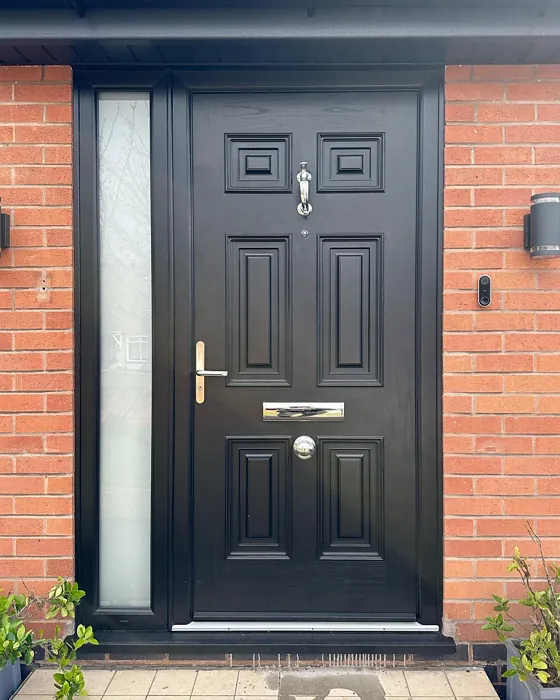 RAL 9011 front door paint RAL 9011 front door paint