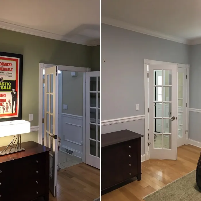 SW Gray Screen home office paint review