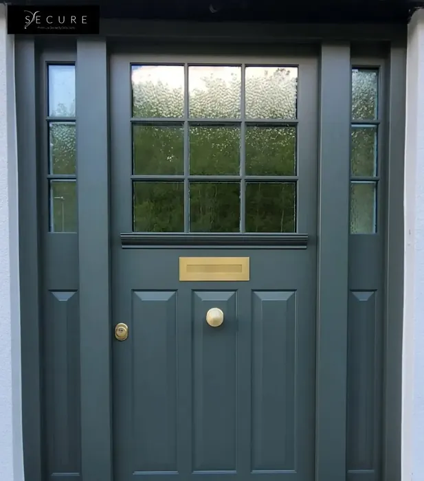 RAL 7009 front door color
