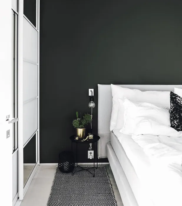 Jotun Green Marble bedroom color