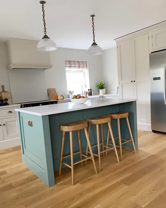 Green Smoke kitchen paint