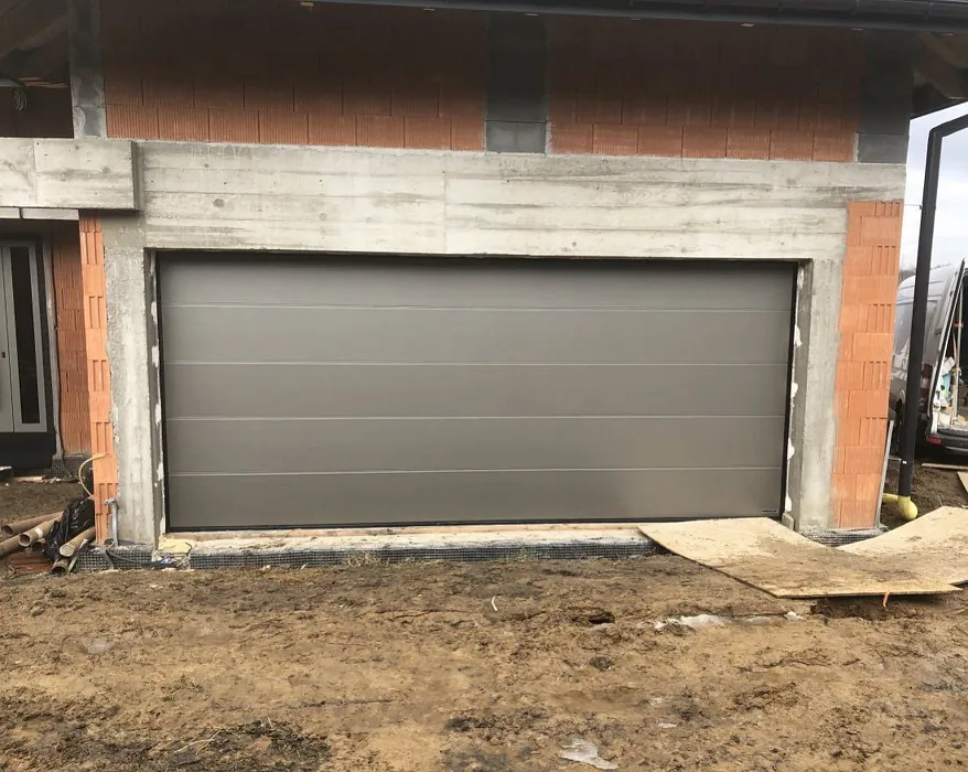 RAL Classic Grey aluminium RAL 9007 garage door