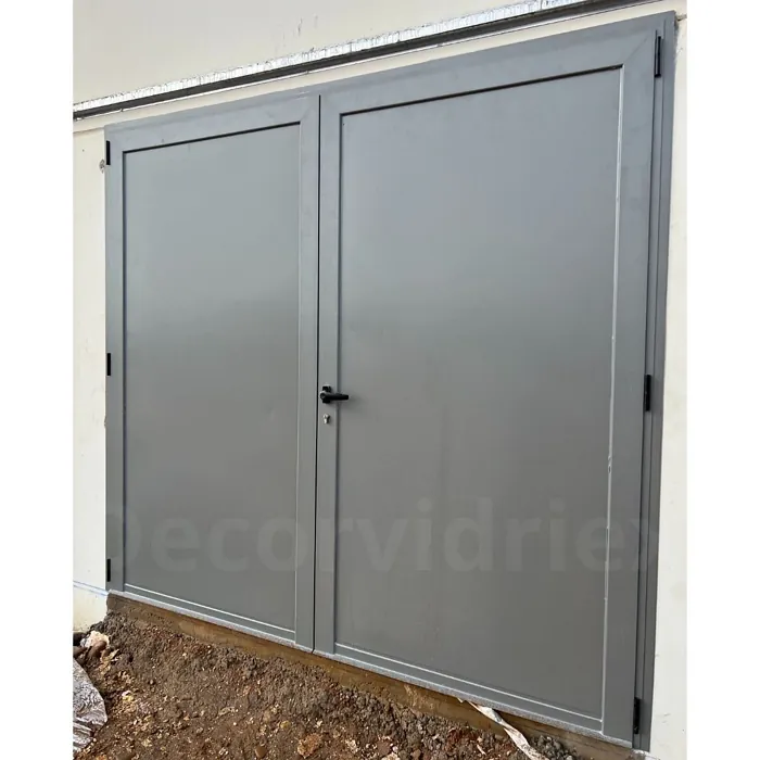 RAL Classic Grey aluminium RAL 9007 door