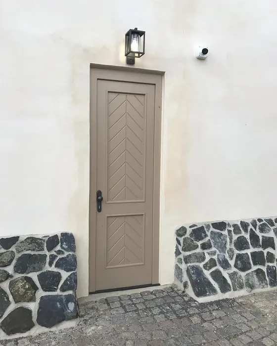 RAL Classic  Grey beige front door color