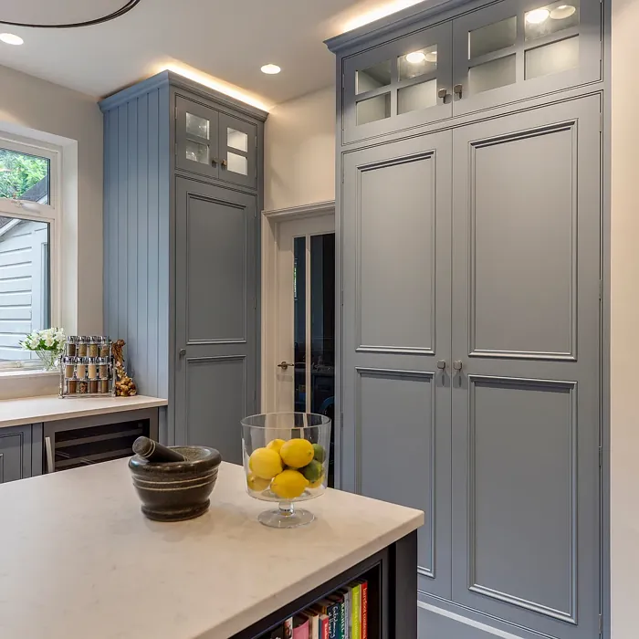 Little Greene Grey Stone 276 painted kitchen cabinets