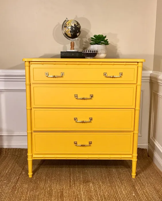 SW Gusto Gold painted furniture color