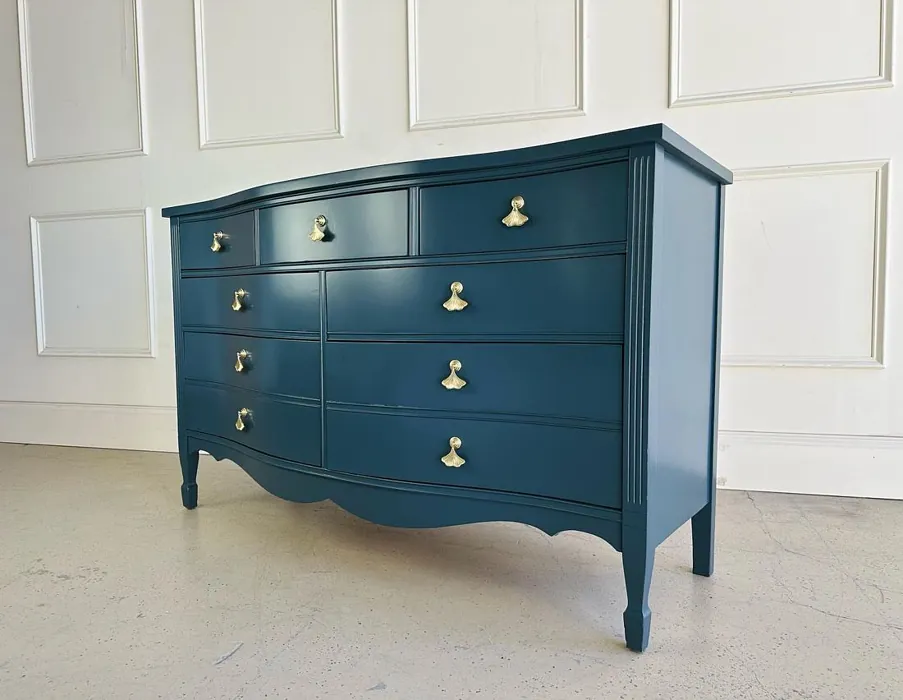 Farrow and Ball Hague Blue 30 painted furniture