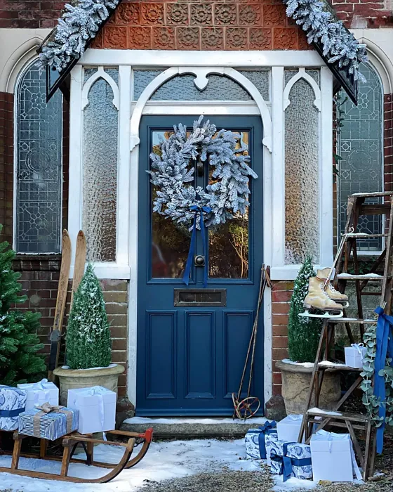 Hague Blue front door paint review