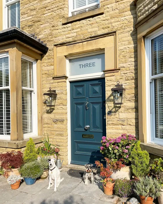 Hague Blue front door 