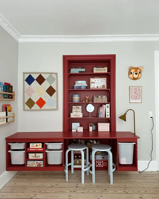 Jotun Hibiscus cozy painted furniture color