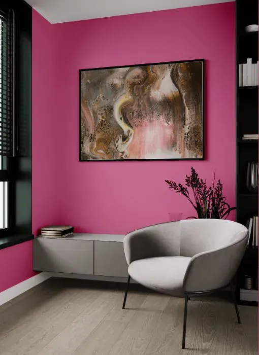 Sherwin Williams Hibiscus living room