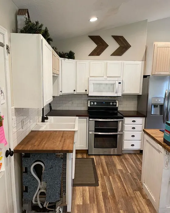 High Reflective White Kitchen Cabinets