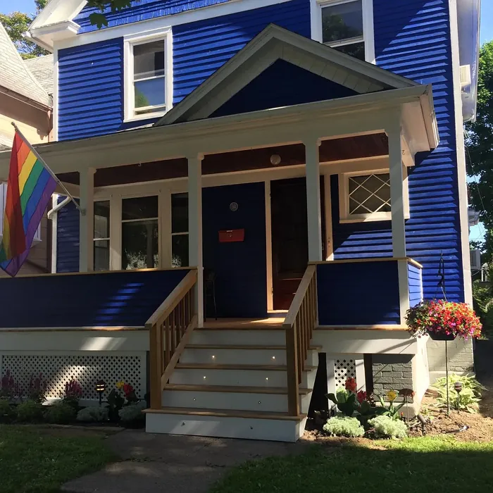 Sherwin Williams Honorable Blue Exterior