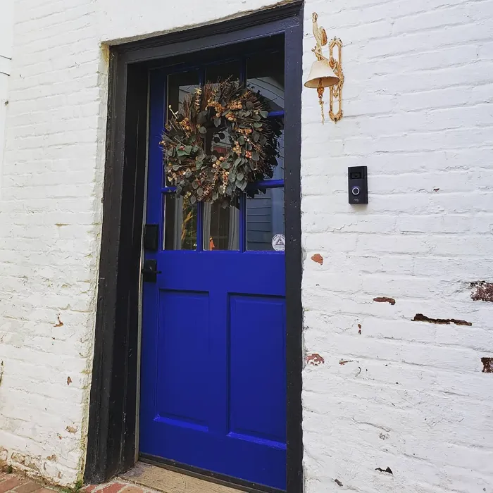 Honorable Blue Front Door