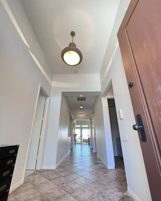 Sherwin Williams Ice Cube hallway color