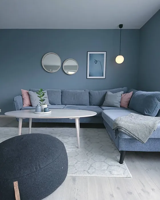 Icy Blue living room interior