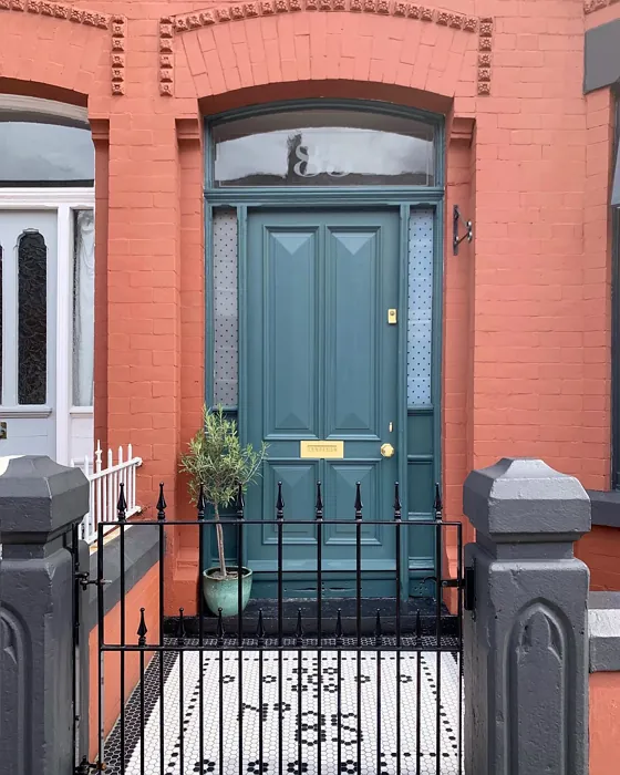 Farrow and Ball Inchyra Blue front door color review