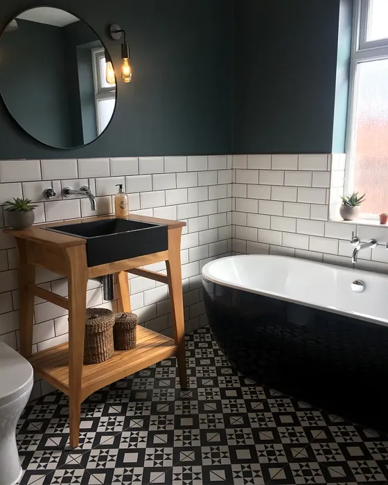 Inchyra Blue bathroom color review