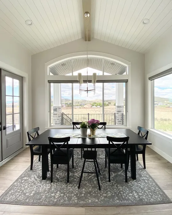 SW Incredible White dining room color