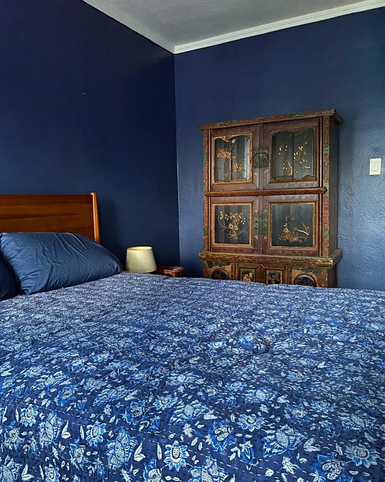 Sherwin Williams Indigo Batik bedroom paint review