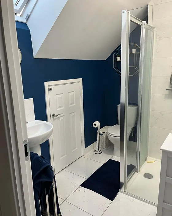 Indigo Shade bathroom color