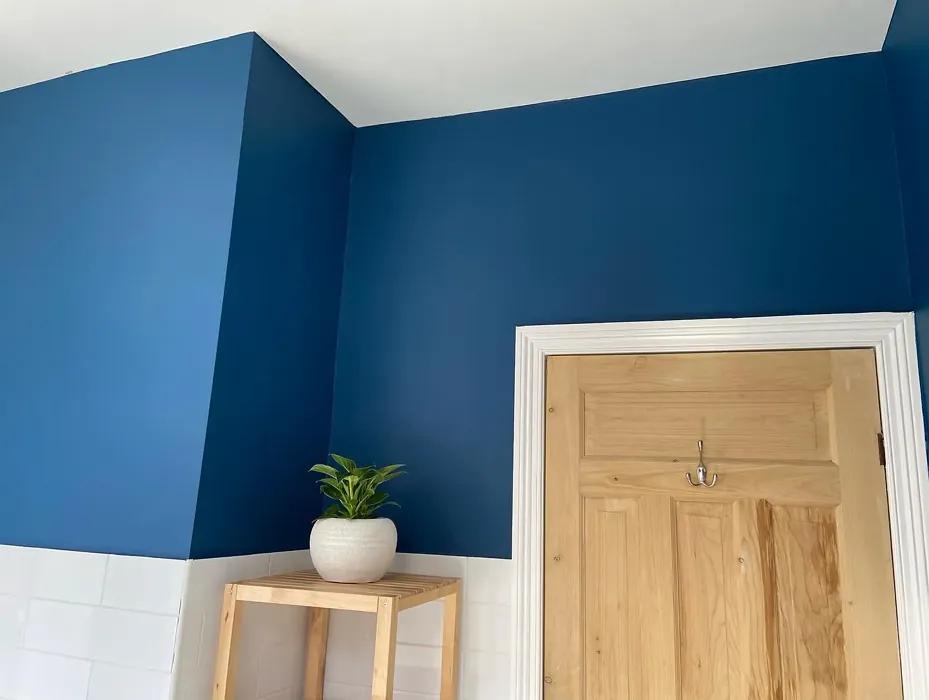 Dulux Indigo Shade bathroom paint