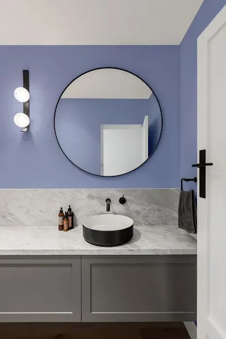 Sherwin Williams Indulgent minimalist bathroom