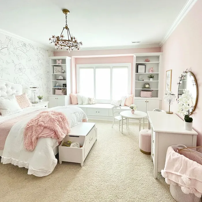 Sherwin Williams Innocence bedroom color paint