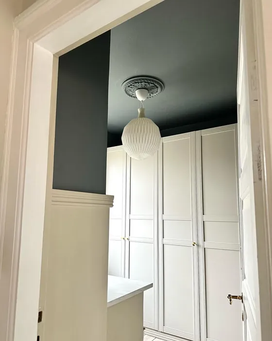 Jotun Iron Blue ceiling color